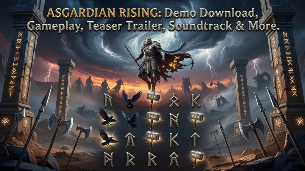 Asgardian Rising: Demo Download, Gameplay, Teaser Trailer, Soundtrack & More