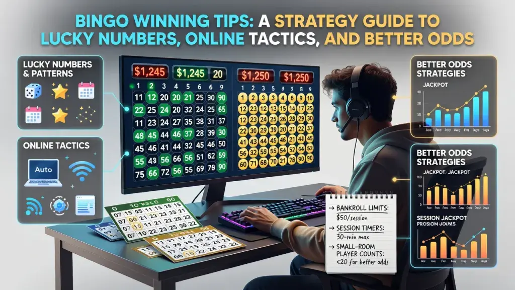 Bingo Winning Tips: A Strategy Guide to Lucky Numbers, Online Tactics, and Better Odds